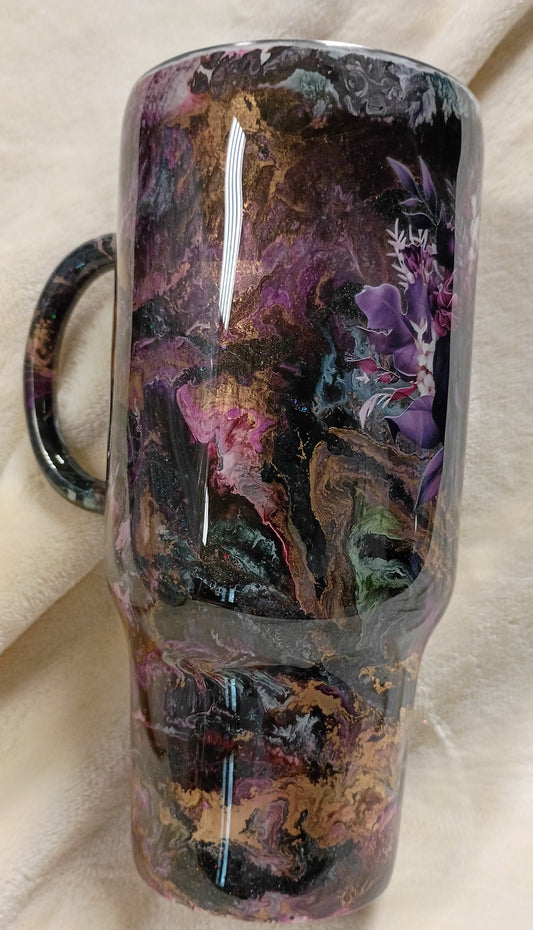 Plum Whispers” – 32 oz Tipsy Magnolia Traveler