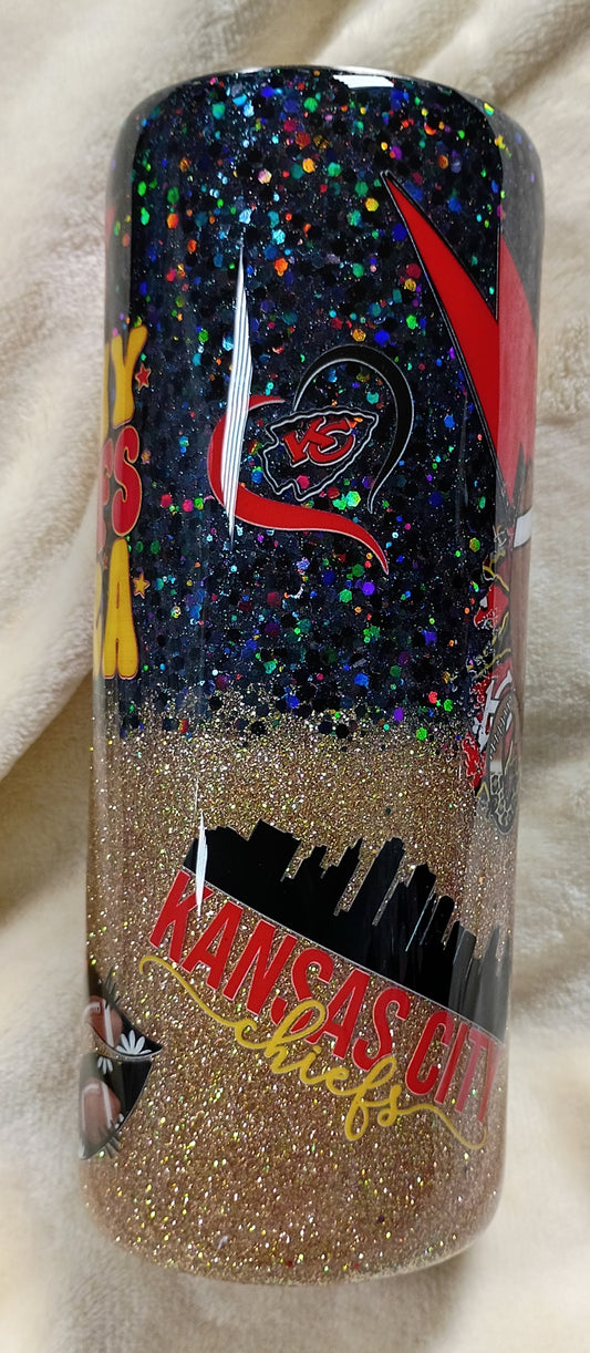 Chiefs Kingdom Sparkle – 30oz Fatty Hogg