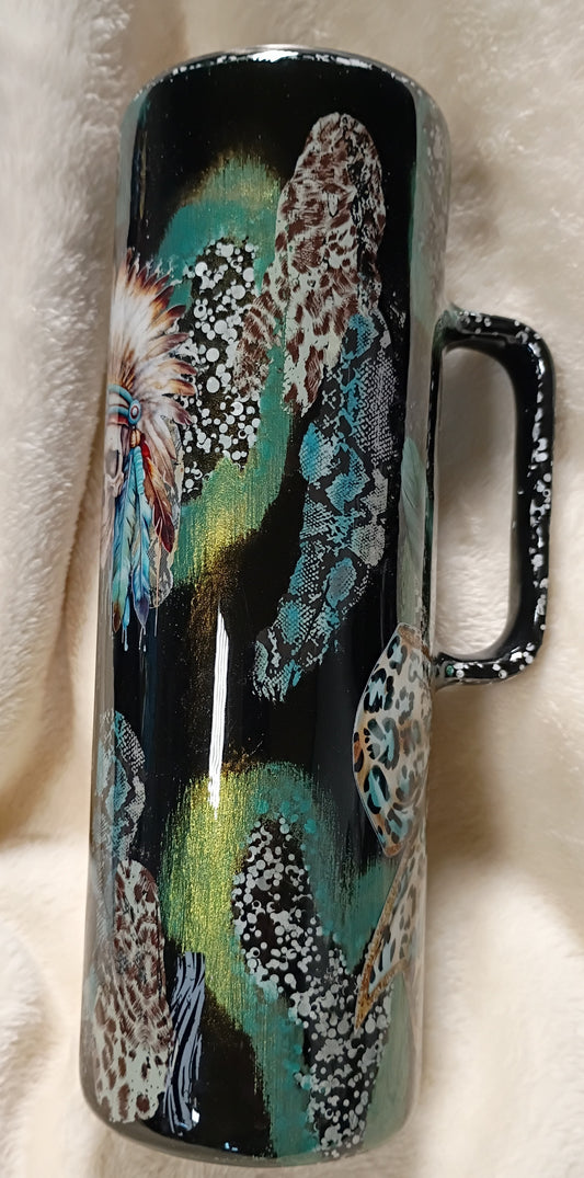 Turquoise Reckoning – 30 oz Hoggdle Throwdown Tumbler