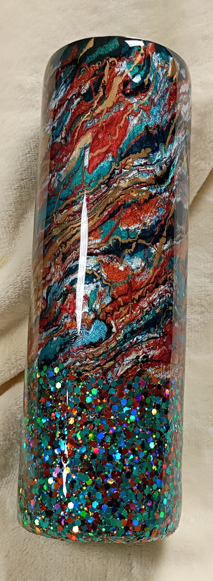 Desert Skies & Graffiti Grit – 30oz HOGG Western Tumbler