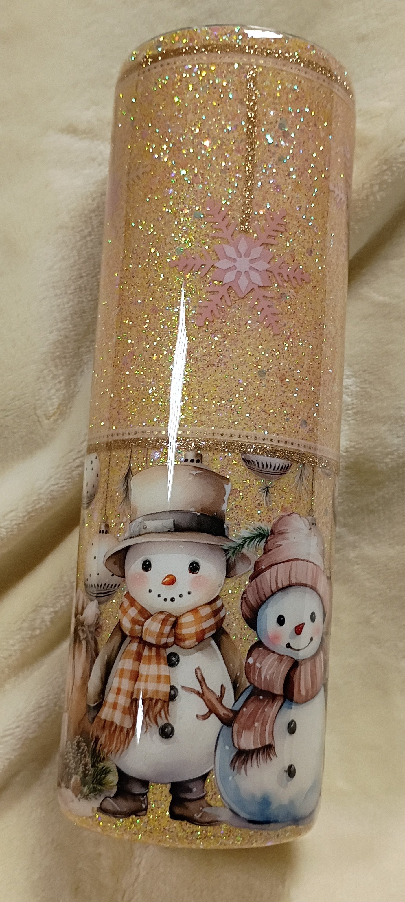 Frosted Sunshine Snowman – 30oz HOGG Tumbler