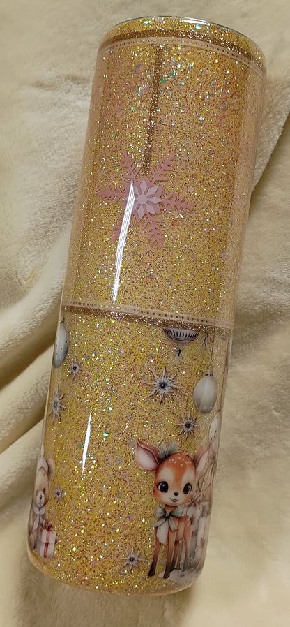 Frosted Sunshine Snowman – 30oz HOGG Tumbler