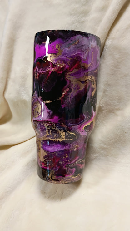 Golden Blush Suspension” – 32 oz Tipsy Magnolia Traveler