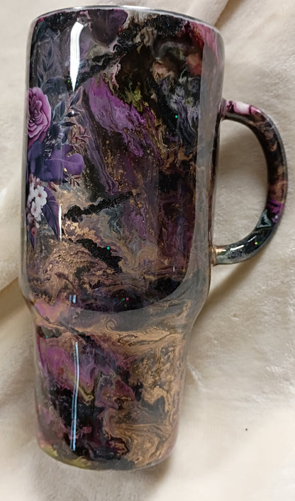 Plum Whispers” – 32 oz Tipsy Magnolia Traveler