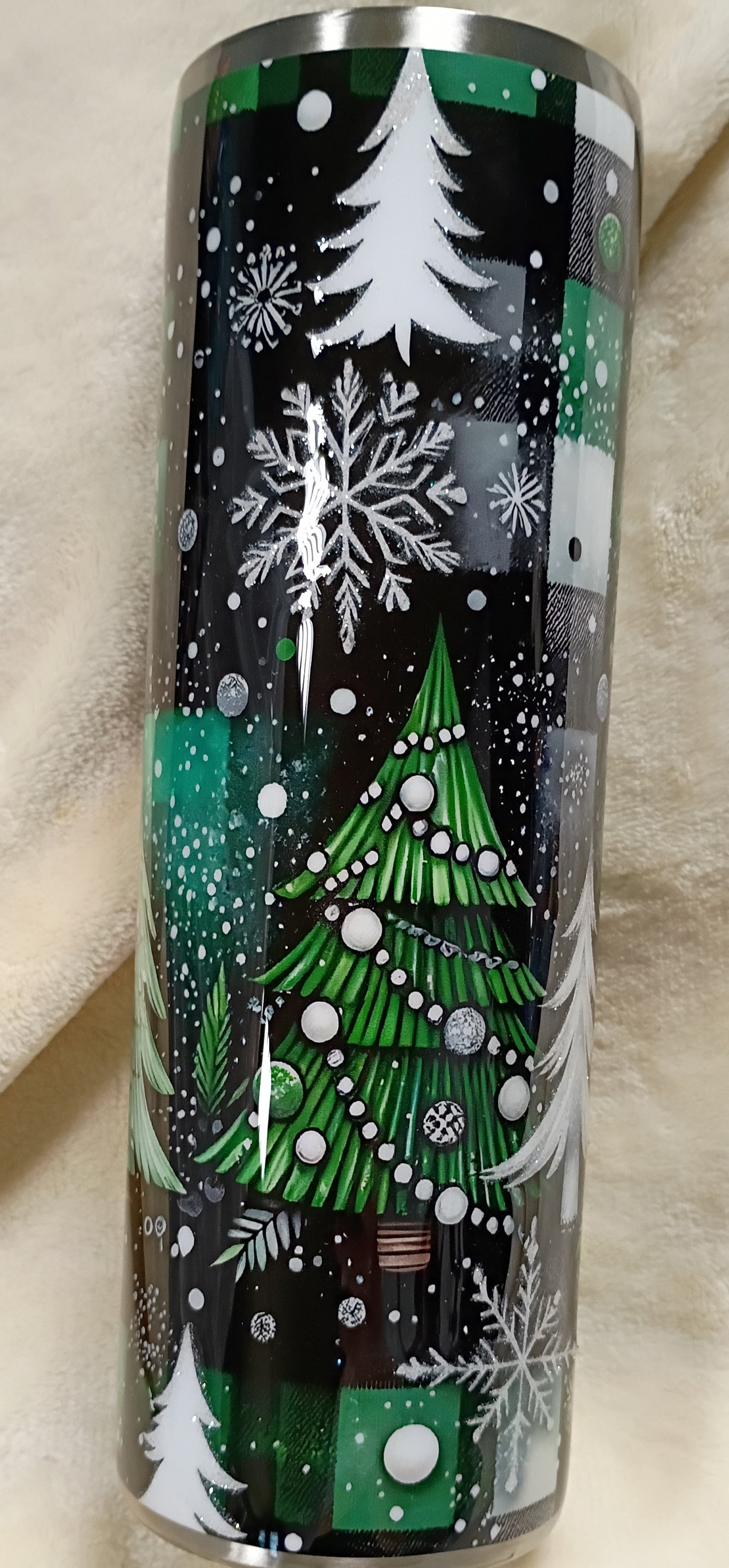 Evergreen Snowfall Wrap – 30oz Hogg Skinny