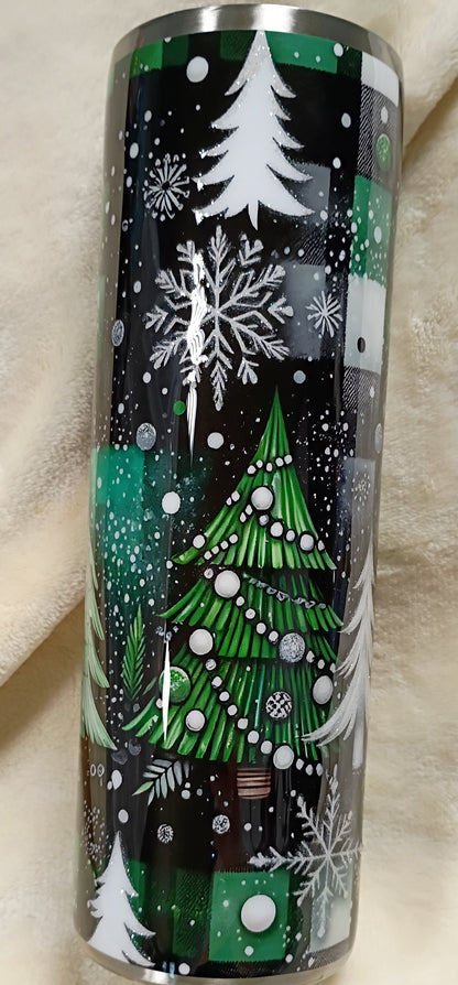 Evergreen Snowfall Wrap – 30oz Hogg Skinny