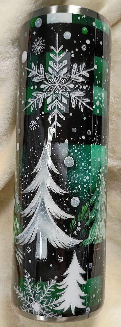 Evergreen Snowfall Wrap – 30oz Hogg Skinny