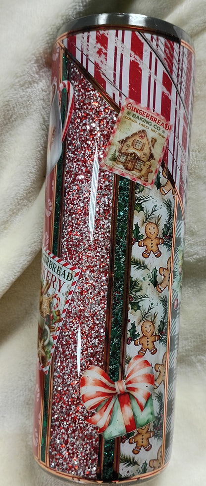 Cozy Christmas Collage – 30oz Hogg Skinny