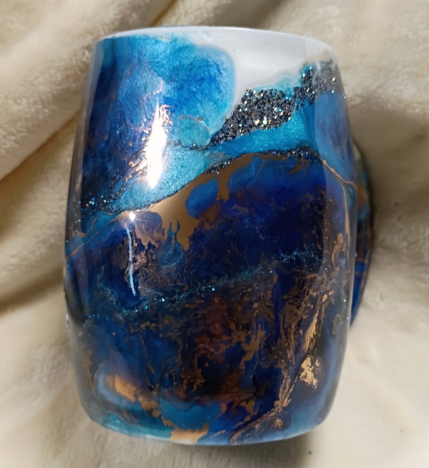 Frosted Holiday Glow – 14oz Hogg Coffee Mug