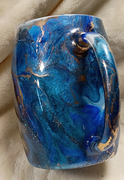 Frosted Holiday Glow – 14oz Hogg Coffee Mug