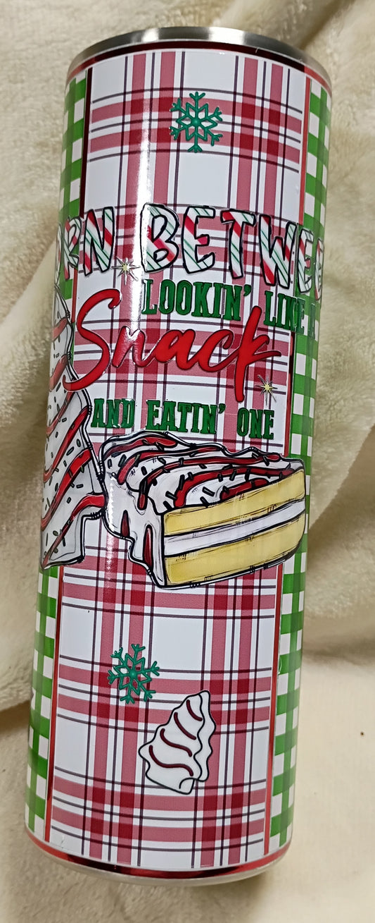 Plaid & Pastry Christmas Cheer – 20 oz HOGG Tumbler