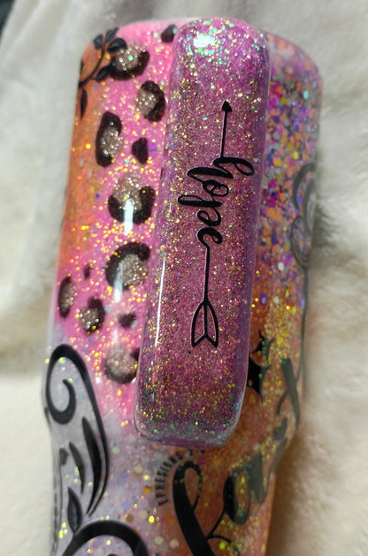 Radiant Faith Glam – 40 oz Big Swig Gawdy Technique Tumbler