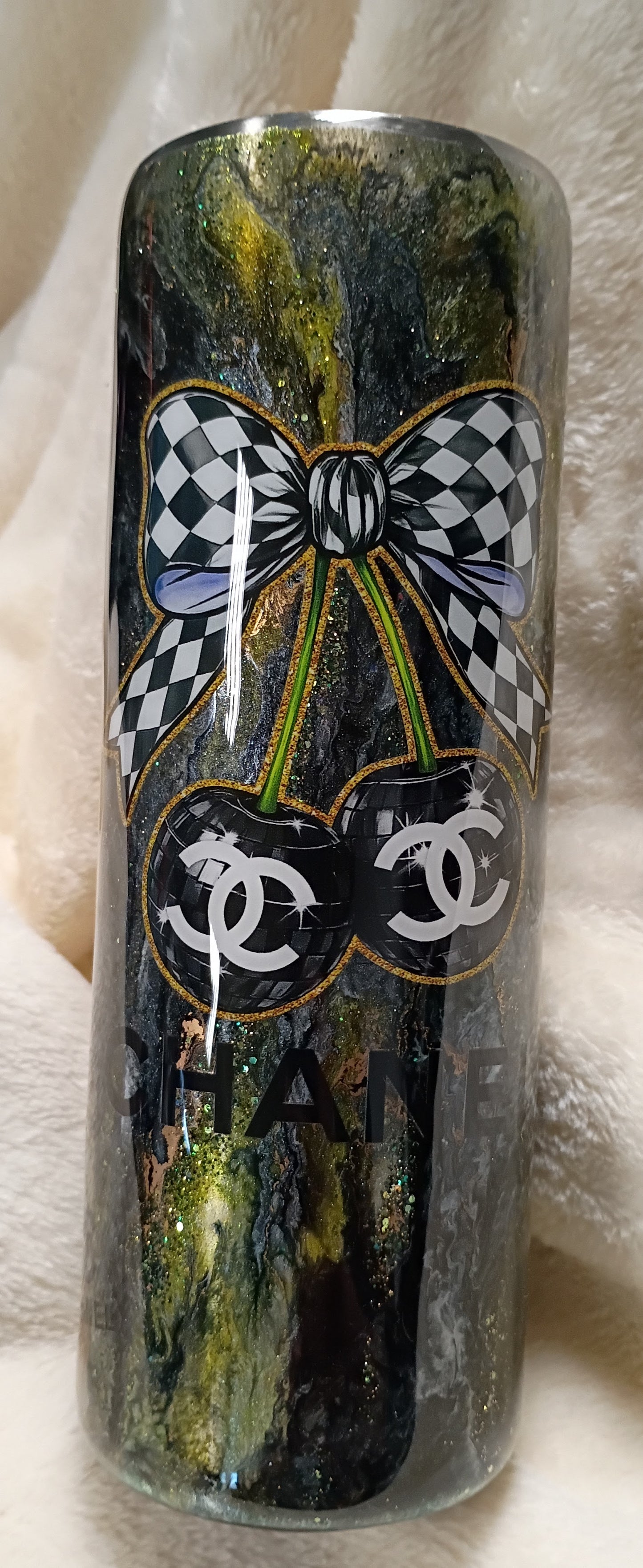 Midnight Luxe Cherry – 20 oz Hogg Skinny Tumbler