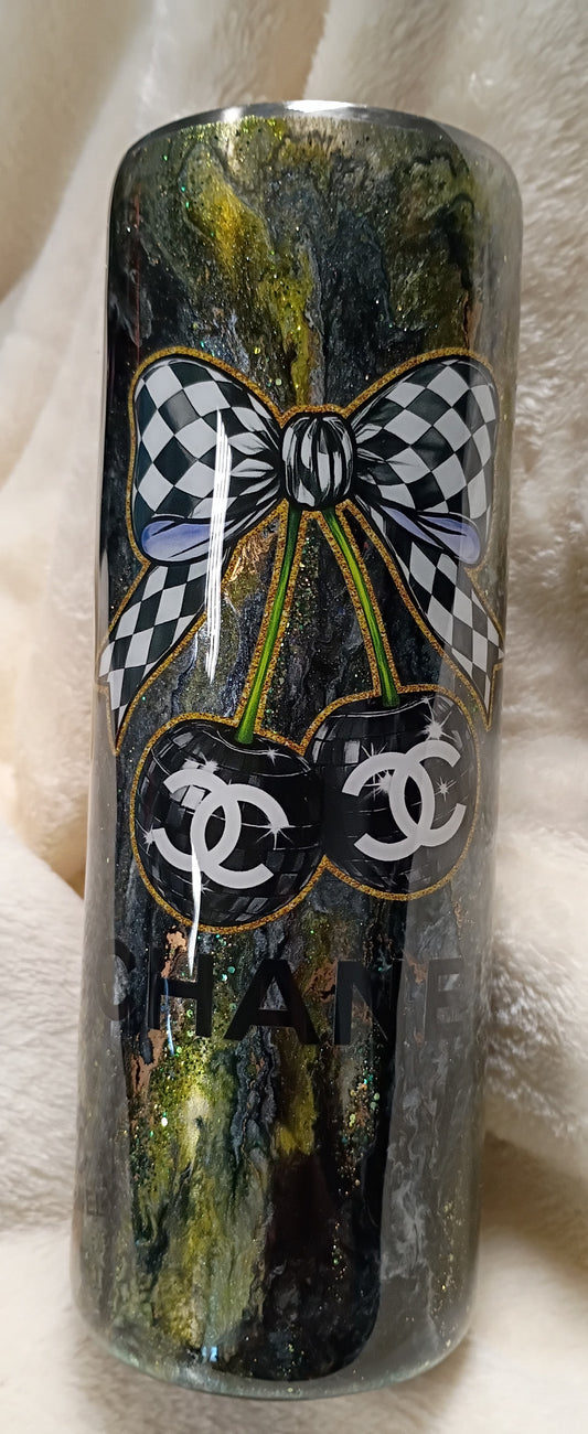 Midnight Luxe Cherry – 20 oz Hogg Skinny Tumbler