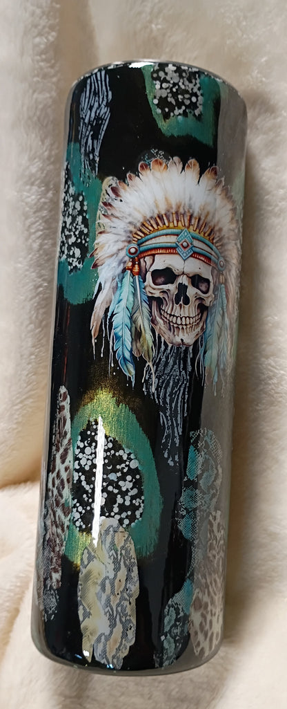 Turquoise Reckoning – 30 oz Hoggdle Throwdown Tumbler