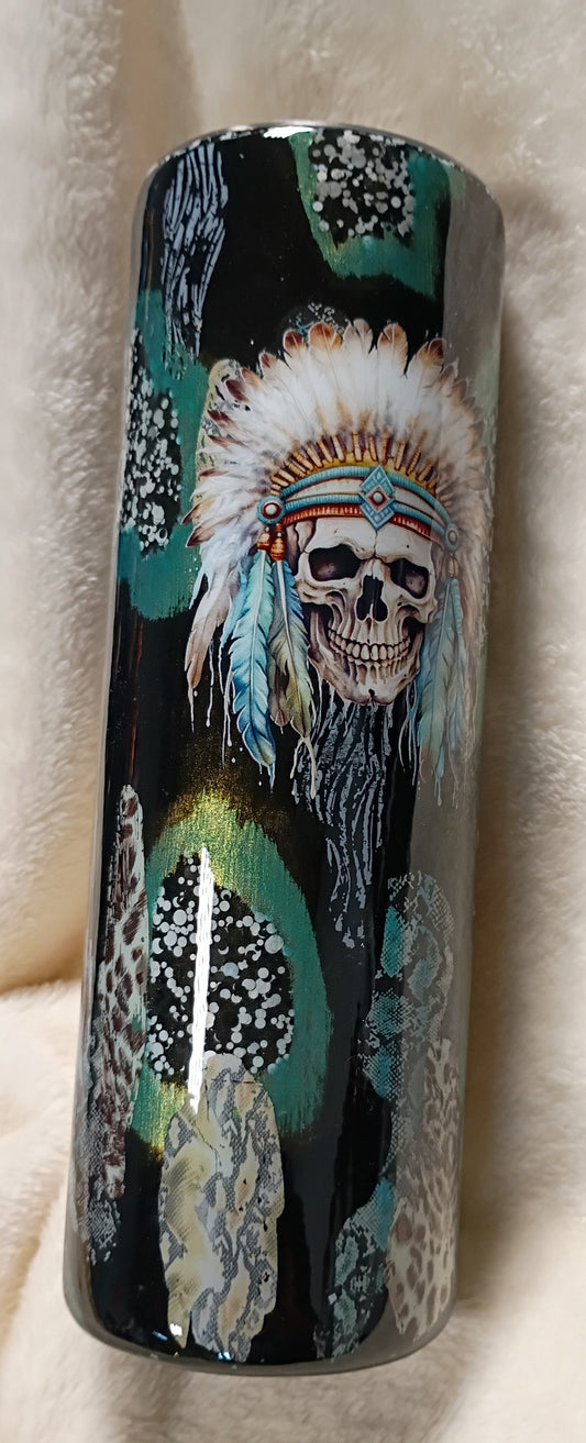 Turquoise Reckoning – 30 oz Hoggdle Throwdown Tumbler