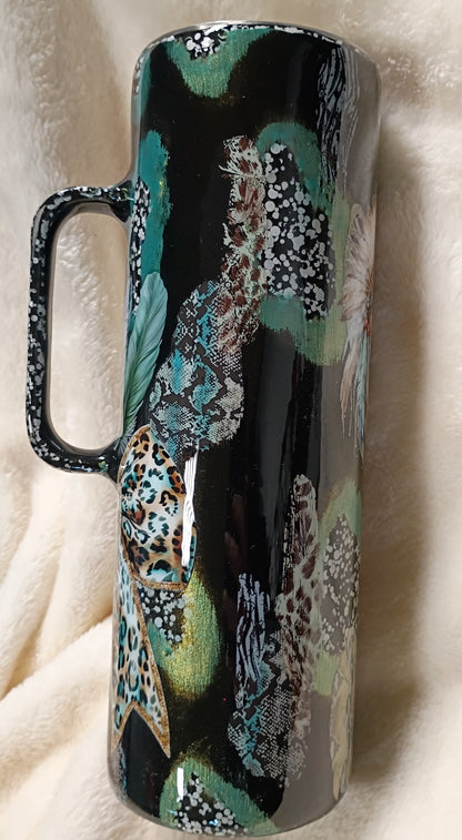 Turquoise Reckoning – 30 oz Hoggdle Throwdown Tumbler